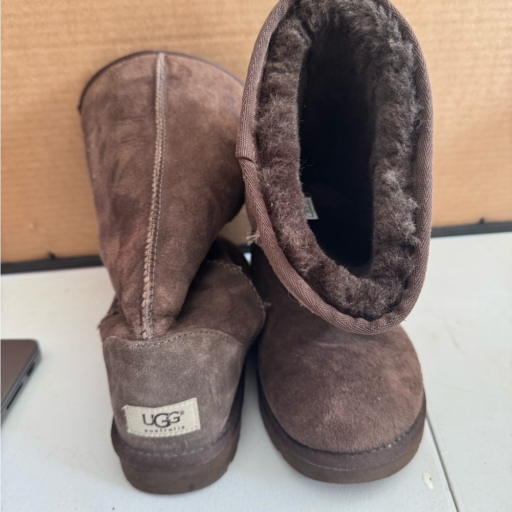 UGG Brown Classic Suede Boots